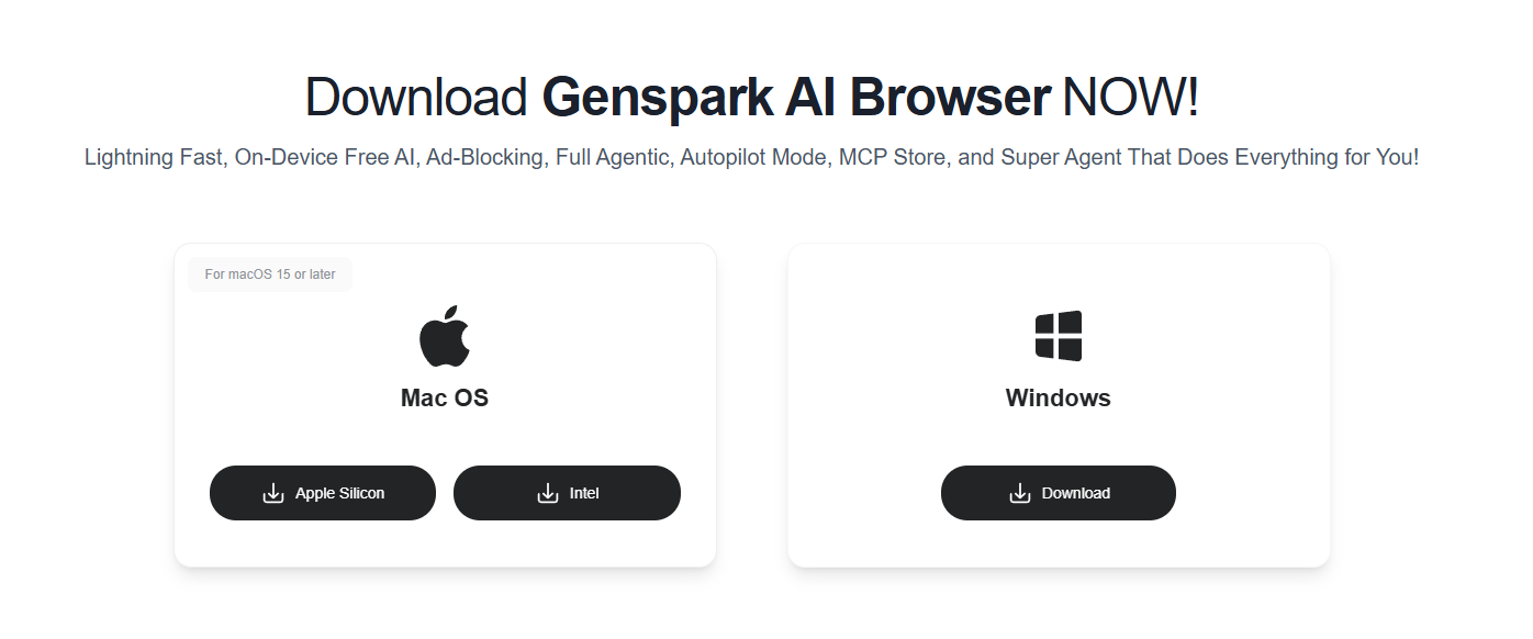 Genspark Settings Configuration